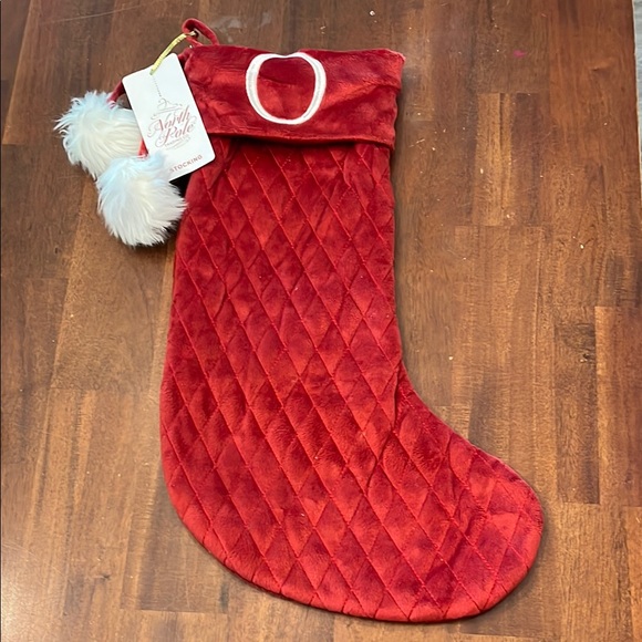 Other - North Pole Trading Co. Velvet Stocking